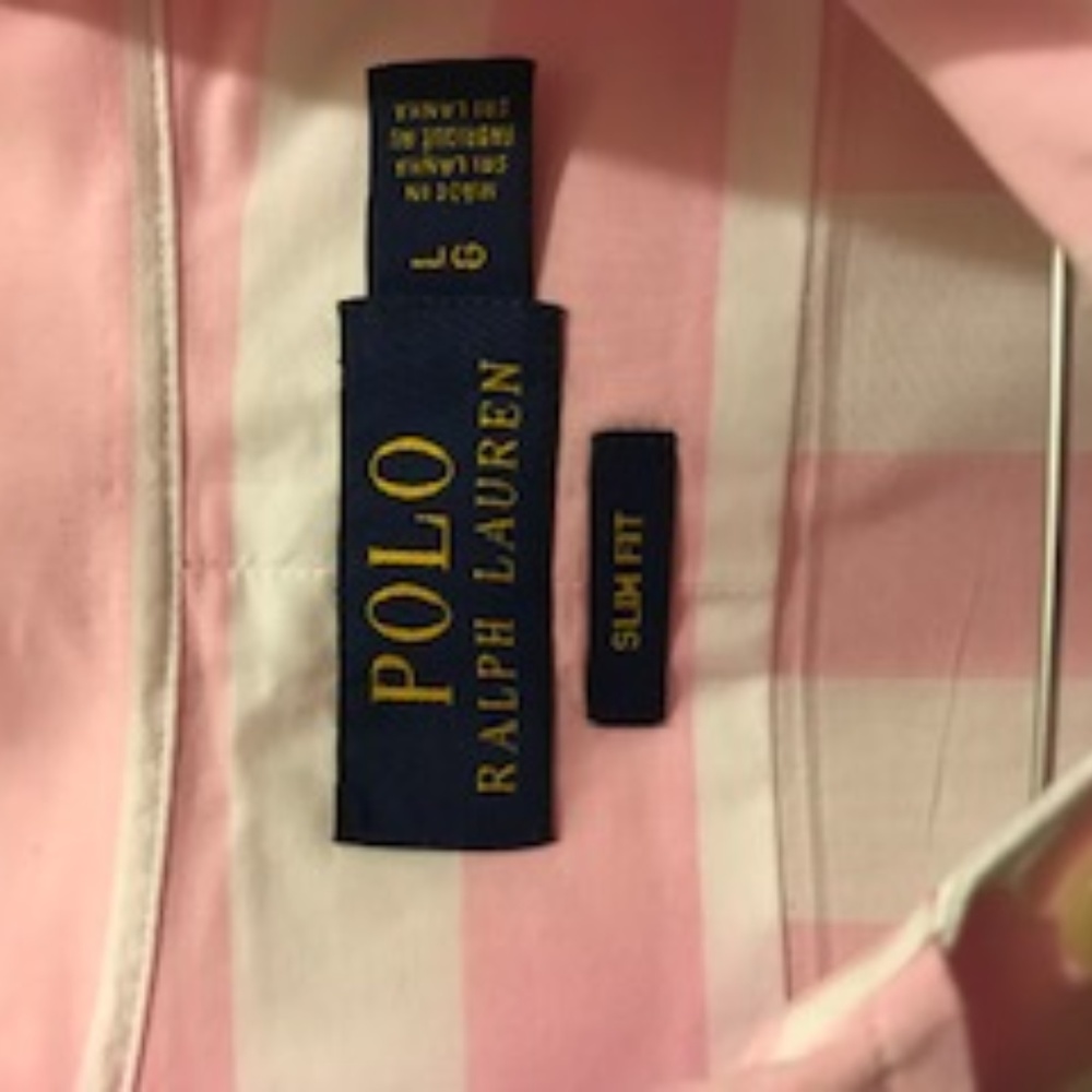 Striped Ralph Lauren long sleeve shirt